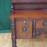 William IV Mahogany Wine Sideboard with Pedimented Gallery c.1830s Image 4