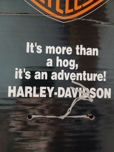 Vintage Harley Hog