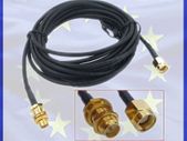 New 9m Wifi RP-SMA Antenna Extension Cable Lead Router D-Link Netgear Wi-fi #270