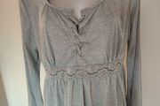 BNWT StyleDome grey long sleeve top size 3XL UK22 EU50 Postage included