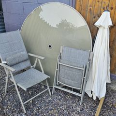 Garden Table & 6 Chairs