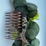 Bridesmaid Floral Hair Slides x 2 Image 6