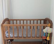 John Lewis Anna Glider Crib Natural