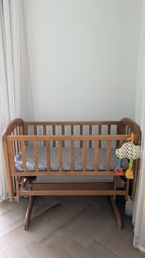 John Lewis Anna Glider Crib Natural