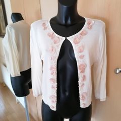 Women's Cardigan Cream Size L