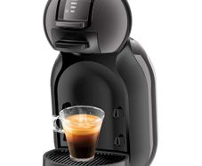 Brand new Krups KP1208 Nescafe Dolce Gusto Mini Me Coffee Capsule Machine Coffee Machine for Hot and Cold Drinks 15 Bar Pump Pressure Automatic Water Dosing Flow Stop Technology 1600 W 0.8 L