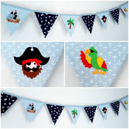 Eco-Friendly Personalised Cotton Bunting Made to Order