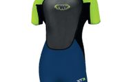 Children's Wetsuit, Lime, ages 6 -13