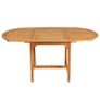 7 Piece Garden Dining Set Solid Teak Wood Image 3