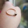 Vintage 375 sold Gold  9c Ring 0,8g Image 3