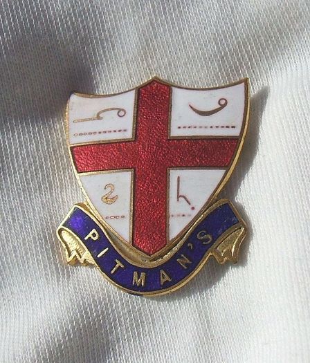 PITMAN'S SHORTHAND (phonetic writing system) - graduate's proficiency award badge (1920's)