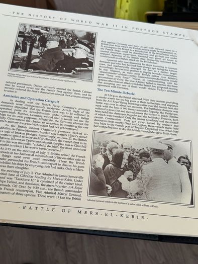 The History of World War II in post stamps