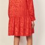 Sandro Floral Print Silk Dress Image 2
