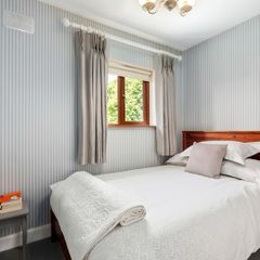 Custom made curtains and curtain pole