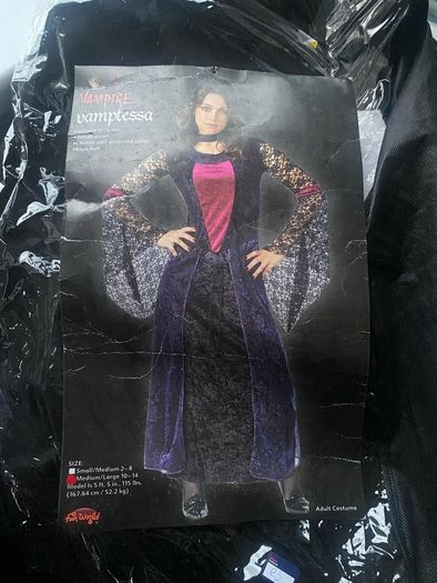Vamptessa Vampire Adult Costume Dress