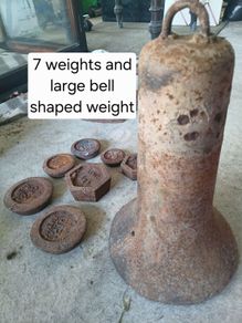 old iron weights