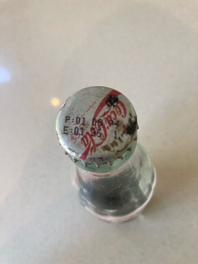 Coca Cola large Arabic bottle