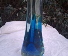 Vintage Singned Mdina Glass Obelisk