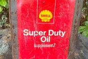 Vintage Shell 20L Oil Can