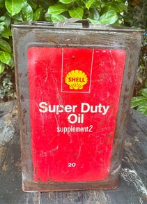 Vintage Shell 20L Oil Can