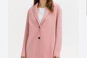 Tommy Hilfiger Double Faced WOOL Blend Coat - Pink - EUR 36 Fits UK 10 - BNWT RRP 299