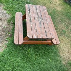 kids picnic bench