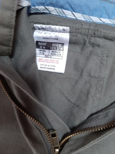 New linen/cotton trousers with tag
