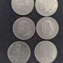 Netherlands 6 x 2 1/2 Guilden Coins Image 2
