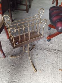 Vintage magazine rack