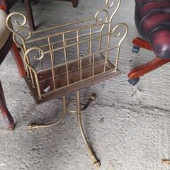 Vintage magazine rack