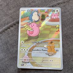 Chansey 187/167 Illustration Rare Twilight Masquerade Pokemon Tcg