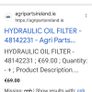 New Holland Hydraulic Filter Image 6