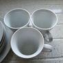 White plates, bowls and cups Image 3