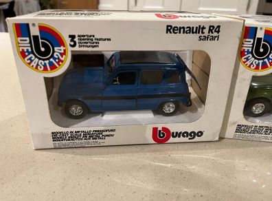 Renault 4 Safari 1/24 Burago Ultra Rare