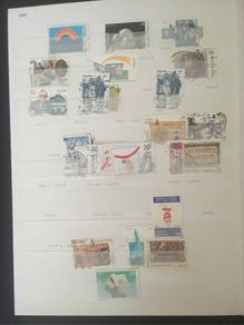 1974-2005 Spain Stamp (WH Smith) Stockbook 28 pages 14 leaf with predominantly Used Spain but Miniature sheets noted as MNH