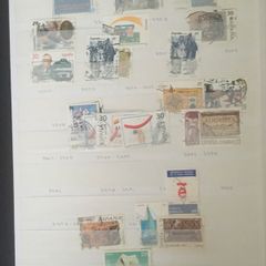 1974-2005 Spain Stamp (WH Smith) Stockbook 28 pages 14 leaf with predominantly Used Spain but Miniature sheets noted as MNH