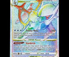 Arceus Vstar 176/172 Secret Rainbow Holo Rare Brilliant Stars SWSH Pokemon Card