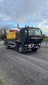 Rock Drill Pole Truck