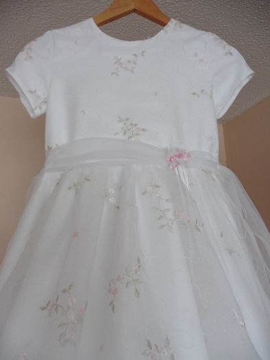 communion dress and accessories