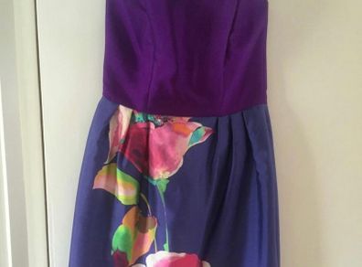 Coast midi strapless Occassion dress