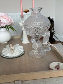 Waterford glass lamp