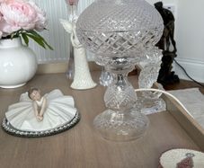 Waterford glass lamp