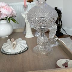 Waterford glass lamp