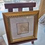 Two framed reproduction of vintage sketches Image 3
