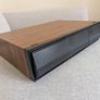 Vintage 36 Cassette Tape Storage Cabinet 3 Drawer Holder Woodgrain Audio Tape Organiser Image 6