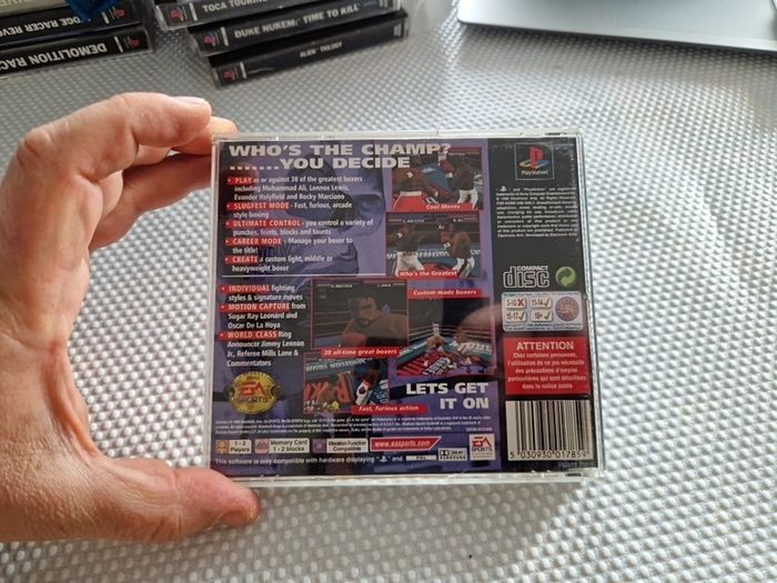 Knockout Kings 99 PlayStation1 Ps1 PlayStation2 Ps2 Games Original