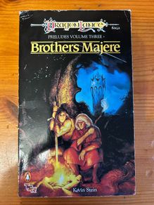 Fantasy book:'Dragonlance. Brothers Majere'