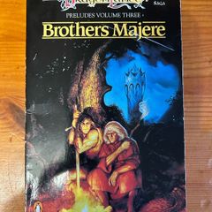 Fantasy book:'Dragonlance. Brothers Majere'