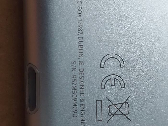 Samsung Galaxy Tab A 10.1 inch Tablet, Model SM-T510, pin Locked, for parts or repair, excellent cosmetic condition