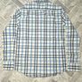 Superdry The Washbasket Shirt Mens Blue & White Check Long Sleeve Shirt Size Large Image 9